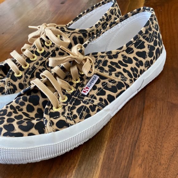 Superga Leopard print canvas sneakers - Picture 9 of 12